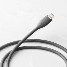 Заредете изображение във визуализатора на галерията – Baseus cable, USB Type C - Lightning 20W cable, length 2 m Jelly Liquid Silica Gel - black - TopMag
