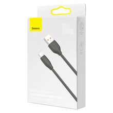 Заредете изображение във визуализатора на галерията – Baseus cable, USB cable - USB Type C 100W 1.2 m long Jelly Liquid Silica Gel - black - TopMag
