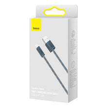 Заредете изображение във визуализатора на галерията – Baseus iPhone USB cable - Lightning 2m, 2.4A gray (CALD000516) - TopMag
