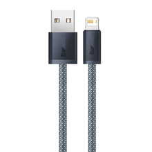 Заредете изображение във визуализатора на галерията – Baseus iPhone USB cable - Lightning 2m, 2.4A gray (CALD000516) - TopMag
