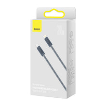 Заредете изображение във визуализатора на галерията – Baseus cable for iPhone USB Type C - Lightning 2m, Power Delivery 20W gray (CALD000116) - TopMag
