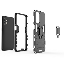 Заредете изображение във визуализатора на галерията – Ring Armor tough hybrid case cover + magnetic holder for Samsung Galaxy A33 5G black - TopMag
