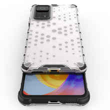 Заредете изображение във визуализатора на галерията – Honeycomb case armored cover with a gel frame for Xiaomi Redmi Note 11 Pro + / 11 Pro black - TopMag
