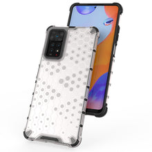 Заредете изображение във визуализатора на галерията – Honeycomb case armored cover with a gel frame for Xiaomi Redmi Note 11 Pro + / 11 Pro blue - TopMag
