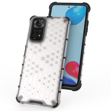 Заредете изображение във визуализатора на галерията – Honeycomb case armored cover with a gel frame for Xiaomi Redmi Note 11S / Note 11 black - TopMag

