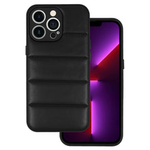 Заредете изображение във визуализатора на галерията – Leather 3D Case for Iphone 13 Pro Max design 2 black
