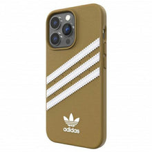 Заредете изображение във визуализатора на галерията – Adidas OR Moulded PU iPhone 13 Pro Max 6,7" beżowo-złoty/beige-gold 47807
