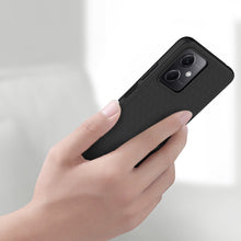 Заредете изображение във визуализатора на галерията – Nillkin Textured Case for Xiaomi Redmi Note 12 5G / Poco X5 5G Reinforced Nylon Cover Black
