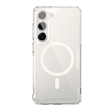 Заредете изображение във визуализатора на галерията – Nillkin Nature Pro Magnetic Case for Samsung Galaxy S23 with MagSafe armored cover white
