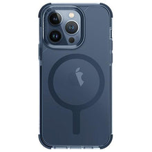 Заредете изображение във визуализатора на галерията – Uniq Combat iPhone 15 Pro 6.1" case Magclick Charging blue/smoke blue
