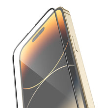 Заредете изображение във визуализатора на галерията – Borofone Tempered glass BF8 Diamond Armor Full Screen 5D Large Arc for Iphone 14 Pro Max
