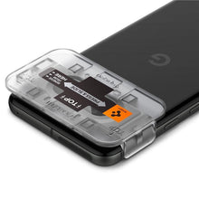 Заредете изображение във визуализатора на галерията – Spigen Glas.tR EZ Fit Optik Camera Protector for Google Pixel 8 - black 2 pcs.
