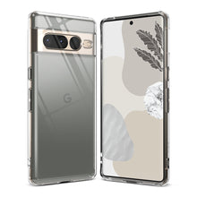 Заредете изображение във визуализатора на галерията – Ringke Fusion case for Google Pixel 7 Pro armored cover transparent

