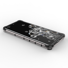 Заредете изображение във визуализатора на галерията – Honeycomb case armored cover with a gel frame for Samsung Galaxy S22 Ultra transparent - TopMag
