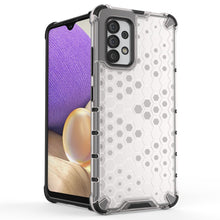 Заредете изображение във визуализатора на галерията – Honeycomb case armored cover with a gel frame for Samsung Galaxy A03s (166.5) black - TopMag
