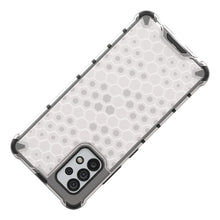 Заредете изображение във визуализатора на галерията – Honeycomb case armored cover with a gel frame for Samsung Galaxy A03s (166.5) blue - TopMag
