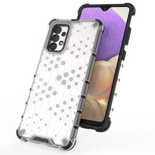 Заредете изображение във визуализатора на галерията – Honeycomb case armored cover with a gel frame for Samsung Galaxy A13 5G transparent - TopMag
