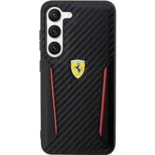 Заредете изображение във визуализатора на галерията – Ferrari FEHCS23SNPYK S23 S911 black/black hardcase Carbon Contrast Edges
