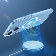 Заредете изображение във визуализатора на галерията – Dux Ducis Clin magnetic case for iPhone 13 compatible with MagSafe transparent - TopMag
