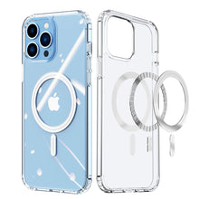 Заредете изображение във визуализатора на галерията – Dux Ducis Clin Magnetic Case for iPhone 13 Pro Max Compatible with MagSafe transparent - TopMag
