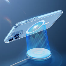 Заредете изображение във визуализатора на галерията – Dux Ducis Clin Magnetic Case for iPhone 13 Pro Max Compatible with MagSafe transparent - TopMag
