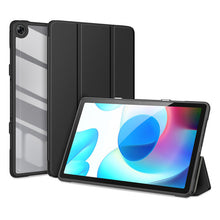 Заредете изображение във визуализатора на галерията – Dux Ducis Toby Armored Flip Smart Case for Realme Pad 10.4 '' with Stylus Holder Black - TopMag

