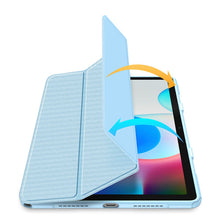 Заредете изображение във визуализатора на галерията – Dux Ducis Toby Armored Flip Smart Case for Realme Pad 10.4 '' with Stylus Holder Black - TopMag
