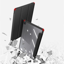 Заредете изображение във визуализатора на галерията – Dux Ducis Toby Armored Flip Smart Case for Realme Pad 10.4 '' with Stylus Holder Black - TopMag
