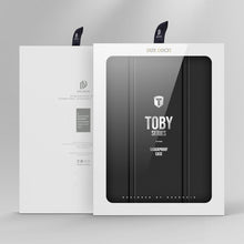 Заредете изображение във визуализатора на галерията – Dux Ducis Toby Armored Flip Smart Case for Realme Pad 10.4 '' with Stylus Holder Black - TopMag
