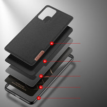 Заредете изображение във визуализатора на галерията – Dux Ducis Fino case is nylon covered Samsung Galaxy A53 5G black - TopMag
