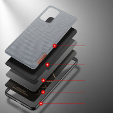 Заредете изображение във визуализатора на галерията – Dux Ducis Fino case is nylon covered Samsung Galaxy A53 5G blue - TopMag
