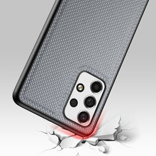Заредете изображение във визуализатора на галерията – Dux Ducis Fino case is nylon covered Samsung Galaxy A53 5G blue - TopMag
