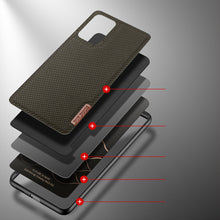Заредете изображение във визуализатора на галерията – Dux Ducis Fino case is made of nylon material for Samsung Galaxy A53 5G green - TopMag
