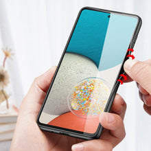 Заредете изображение във визуализатора на галерията – Dux Ducis Fino case is made of nylon material for Samsung Galaxy A73 blue - TopMag
