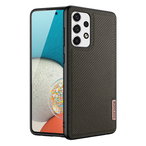 Dux Ducis Fino case is made of nylon material for Samsung Galaxy A73 green - TopMag