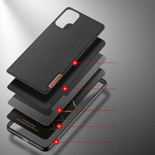 Заредете изображение във визуализатора на галерията – Dux Ducis Fino case is nylon covered Samsung Galaxy M52 5G black - TopMag
