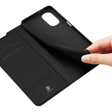 Заредете изображение във визуализатора на галерията – Dux Ducis Skin Pro Holster Case Cover with Flap Motorola Moto G51 5G black - TopMag
