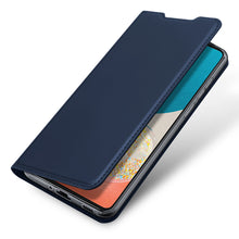 Заредете изображение във визуализатора на галерията – Dux Ducis Skin Pro Holster Cover for Samsung Galaxy A73 blue - TopMag
