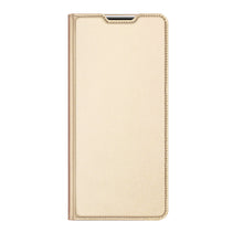 Заредете изображение във визуализатора на галерията – Dux Ducis Skin Pro Holster Cover Flip Cover for Samsung Galaxy A73 gold - TopMag
