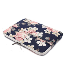 Заредете изображение във визуализатора на галерията – CANVASLIFE SLEEVE LAPTOP 13-14 NAVY ROSE - TopMag
