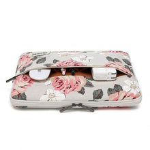 Заредете изображение във визуализатора на галерията – CANVASLIFE SLEEVE LAPTOP 13-14 WHITE ROSE - TopMag
