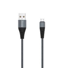 Заредете изображение във визуализатора на галерията – Dudao cable USB - micro USB 6A cable 1 m gray (TGL1M) - TopMag
