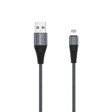 Заредете изображение във визуализатора на галерията – Dudao cable USB cable - Lightning 6A 1 m gray (TGL1L) - TopMag
