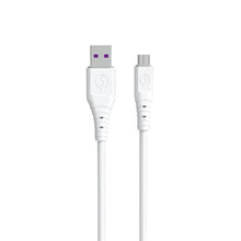 Заредете изображение във визуализатора на галерията – Dudao cable USB - micro USB 6A cable 1 m white (TGL3M) - TopMag
