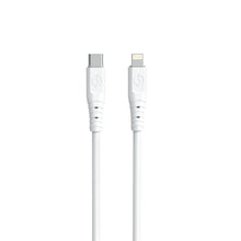 Заредете изображение във визуализатора на галерията – Dudao cable, USB Type C cable - Lightning 6A 65W PD white (TGL3X) - TopMag
