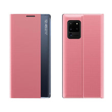 Заредете изображение във визуализатора на галерията – New Sleep Case flip cover for Samsung Galaxy A73 pink - TopMag
