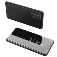 Заредете изображение във визуализатора на галерията – Clear View Case Flip Cover for Samsung Galaxy A33 5G black - TopMag
