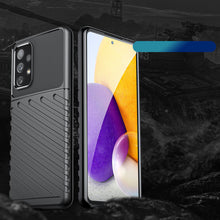 Заредете изображение във визуализатора на галерията – Thunder Case flexible armored cover for Samsung Galaxy A73 black - TopMag
