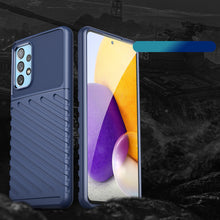 Заредете изображение във визуализатора на галерията – Thunder Case flexible armored cover for Samsung Galaxy A73 blue - TopMag
