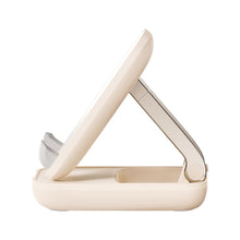 Заредете изображение във визуализатора на галерията – Adjustable phone stand with mirror Baseus Seashell Series - pink
